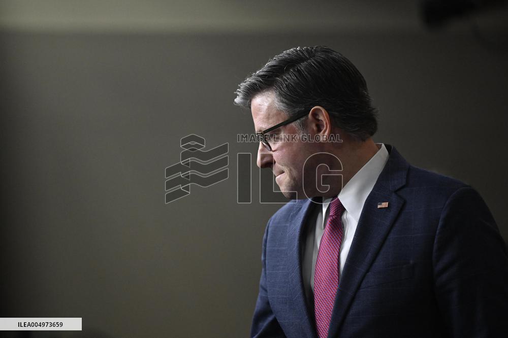 Radio/TV Gallery press conference held by republican House leadership