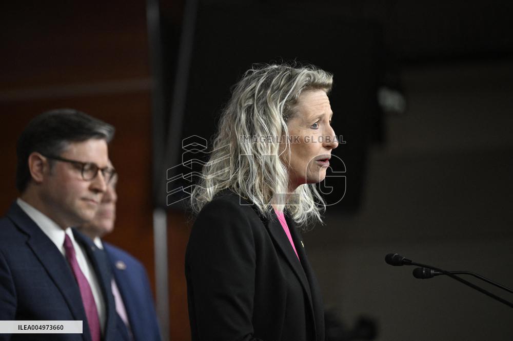 Radio/TV Gallery press conference held by republican House leadership