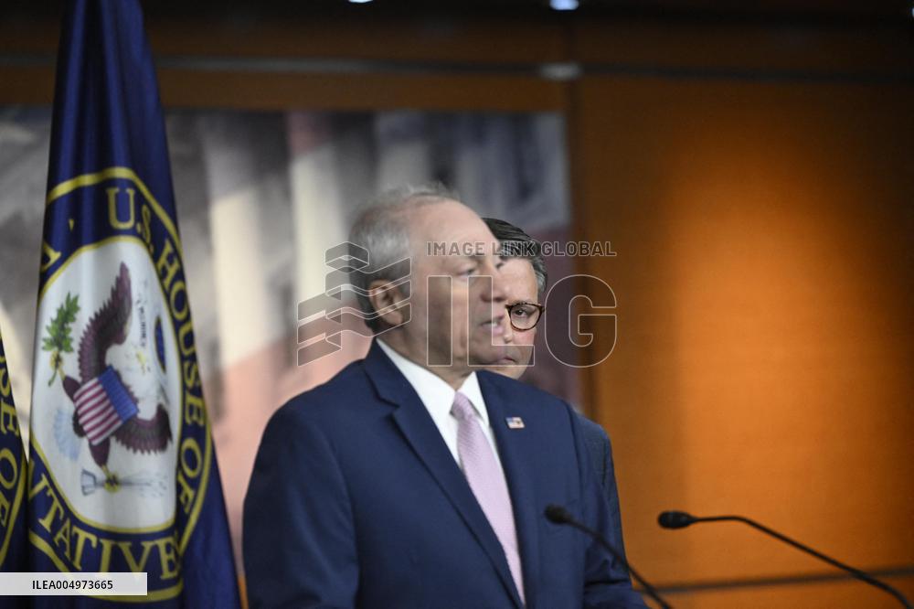 Radio/TV Gallery press conference held by republican House leadership