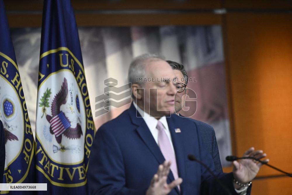 Radio/TV Gallery press conference held by republican House leadership