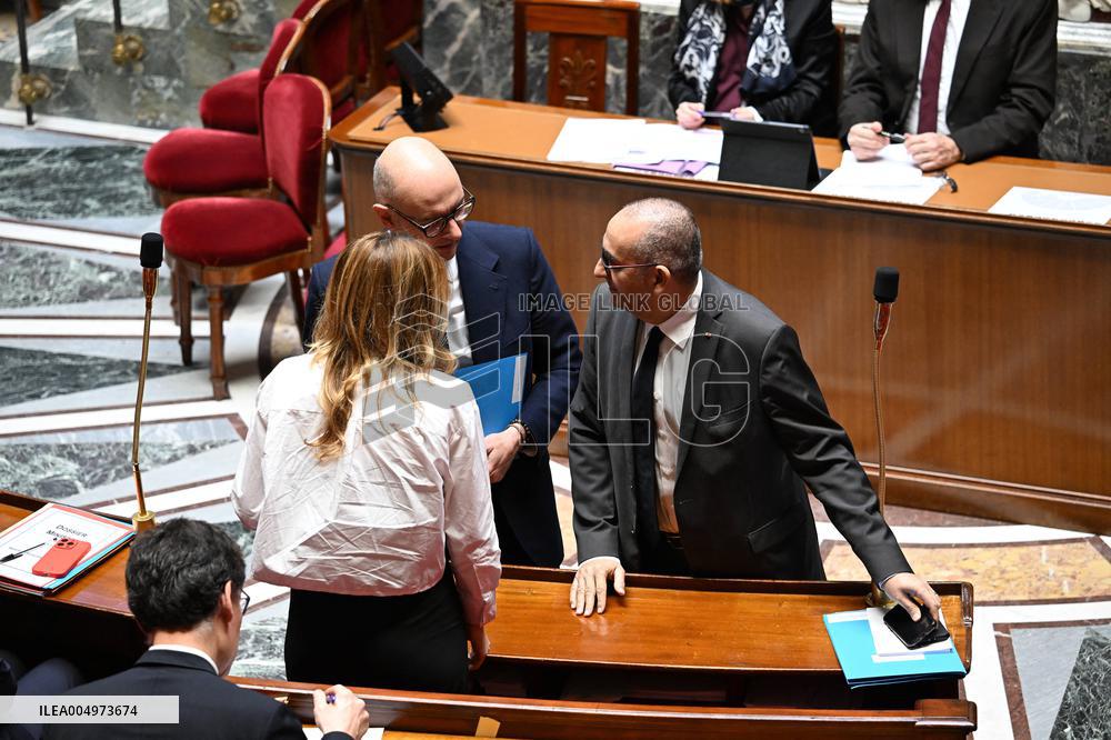 Session of Questions to The Government - Paris