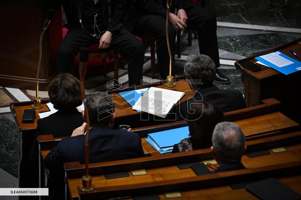 Session of Questions to The Government - Paris