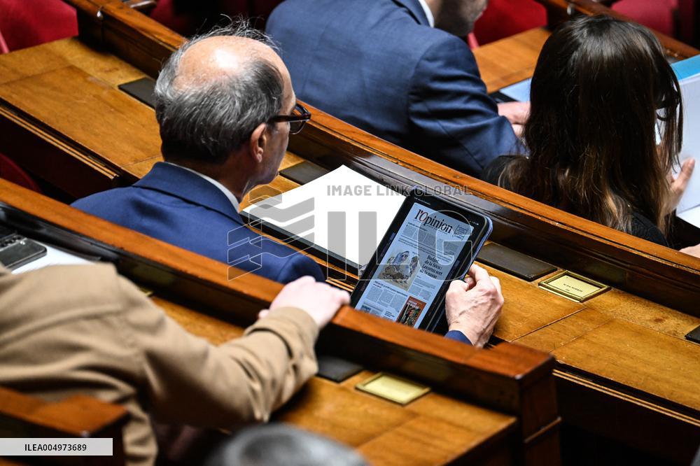 Session of Questions to The Government - Paris