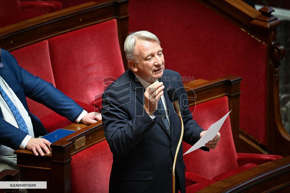 Session of Questions to The Government - Paris