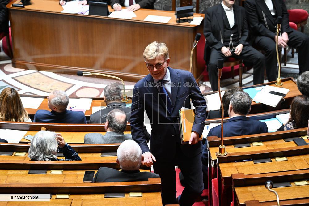 Session of Questions to The Government - Paris