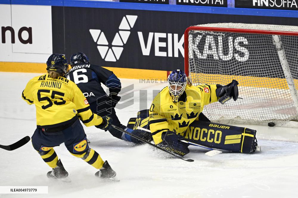 Women's EHT match Finland vs Sweden