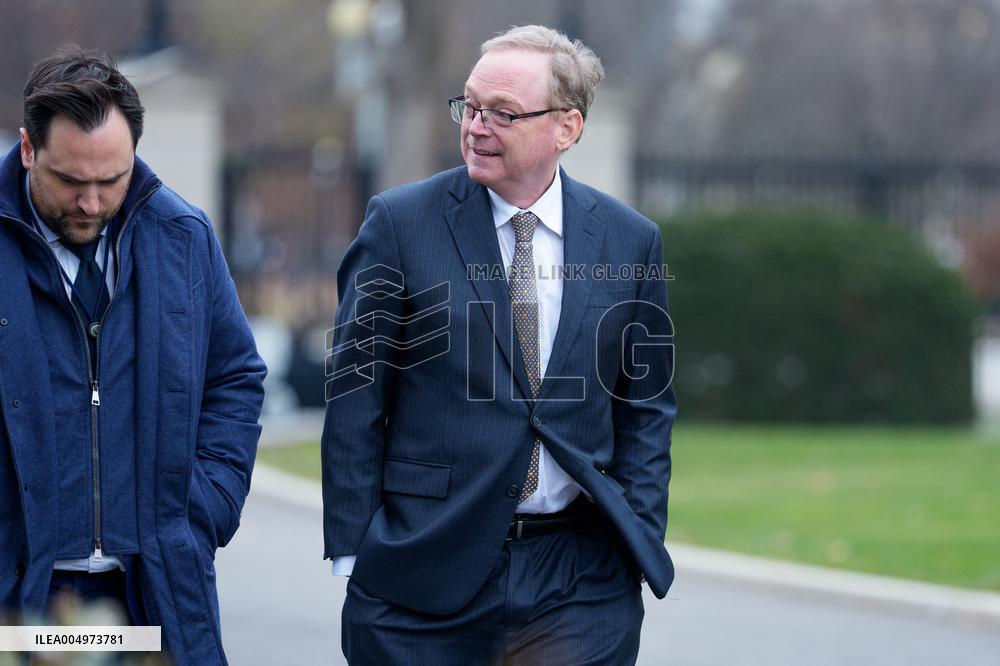 Kevin Hassett at White House