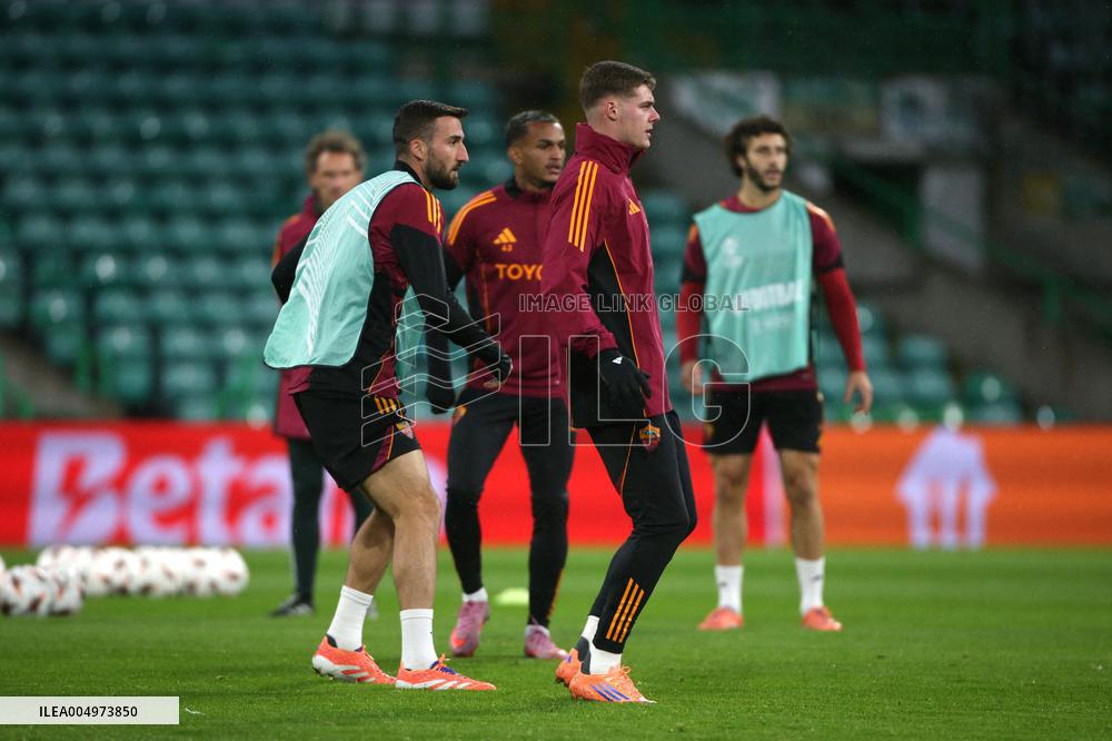 CALCIO - UEFA Europa League - Team Rangers FC - Training and Press Conference