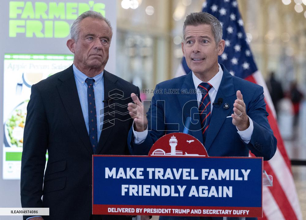 Secretary Duffy Announces the $1B “Make Travel Family Friendly Again” Campaign