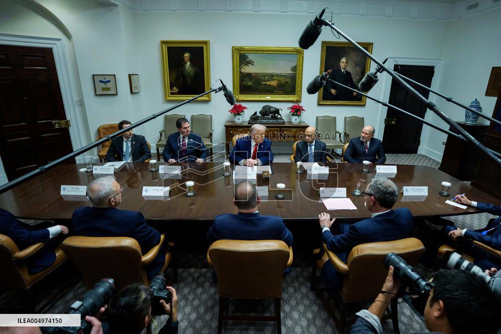 Trump Roundtable With Hi-Tech Business Executives