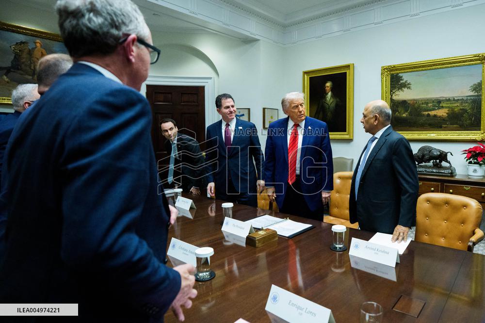 Trump Roundtable With Hi-Tech Business Executives