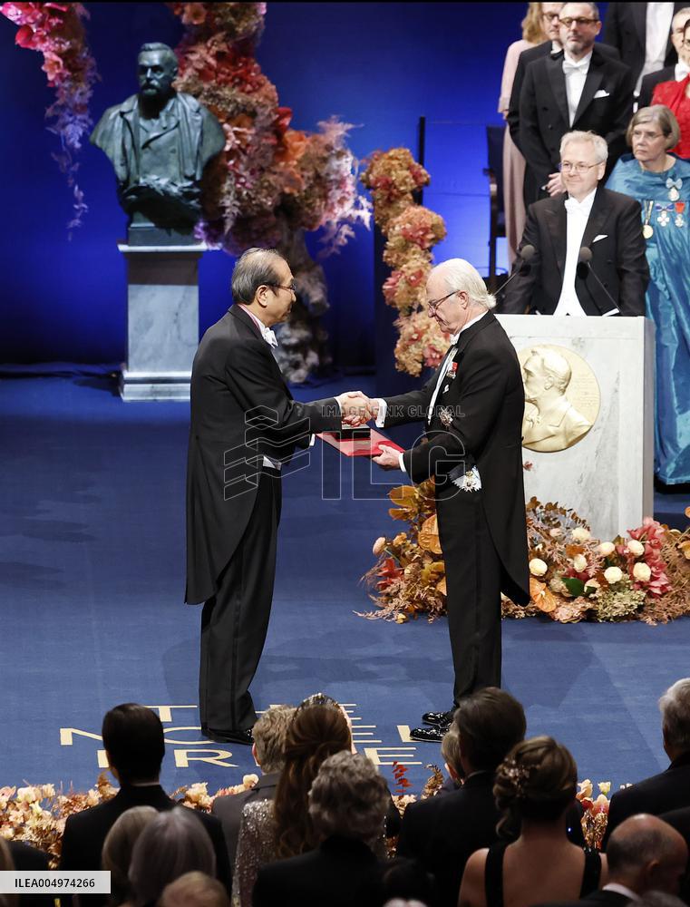 Nobel award ceremony