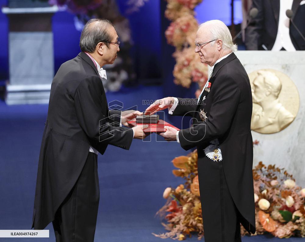 Nobel award ceremony