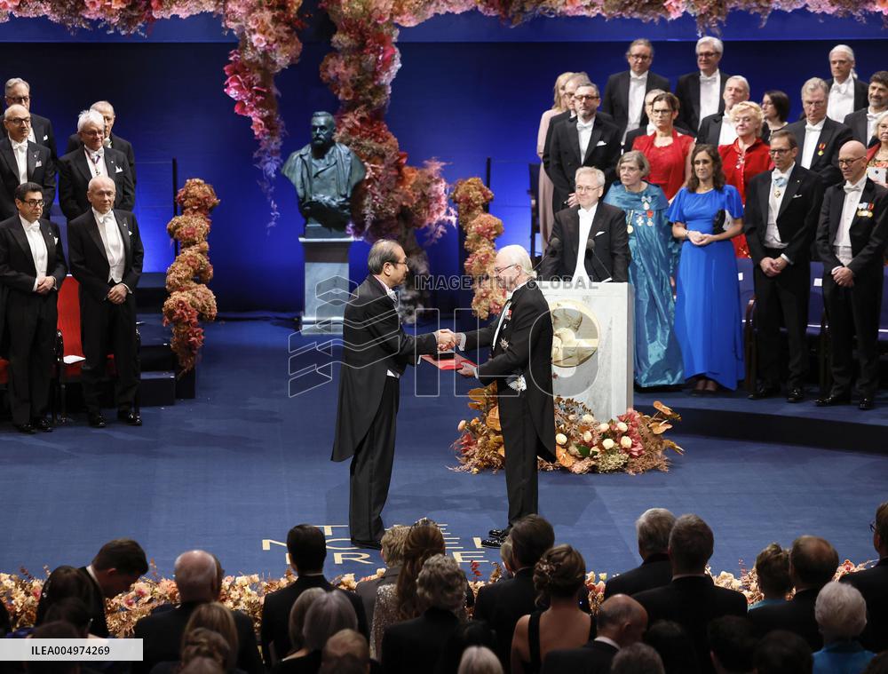 Nobel award ceremony