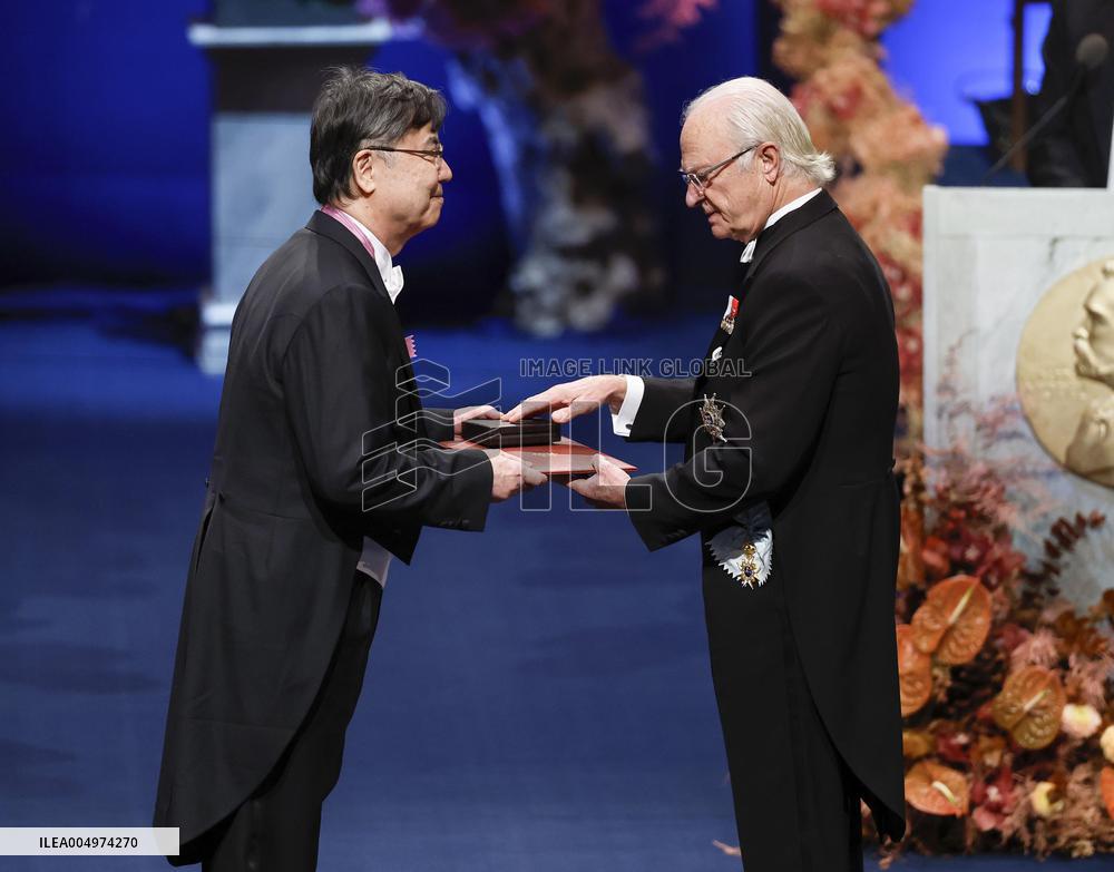 Nobel award ceremony