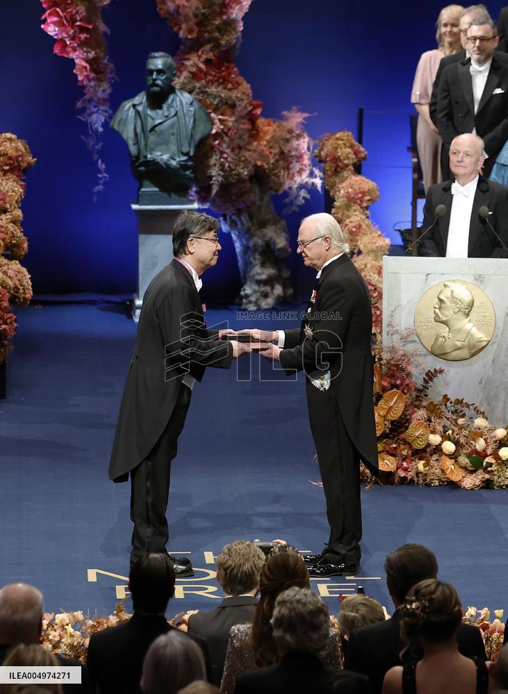 Nobel award ceremony