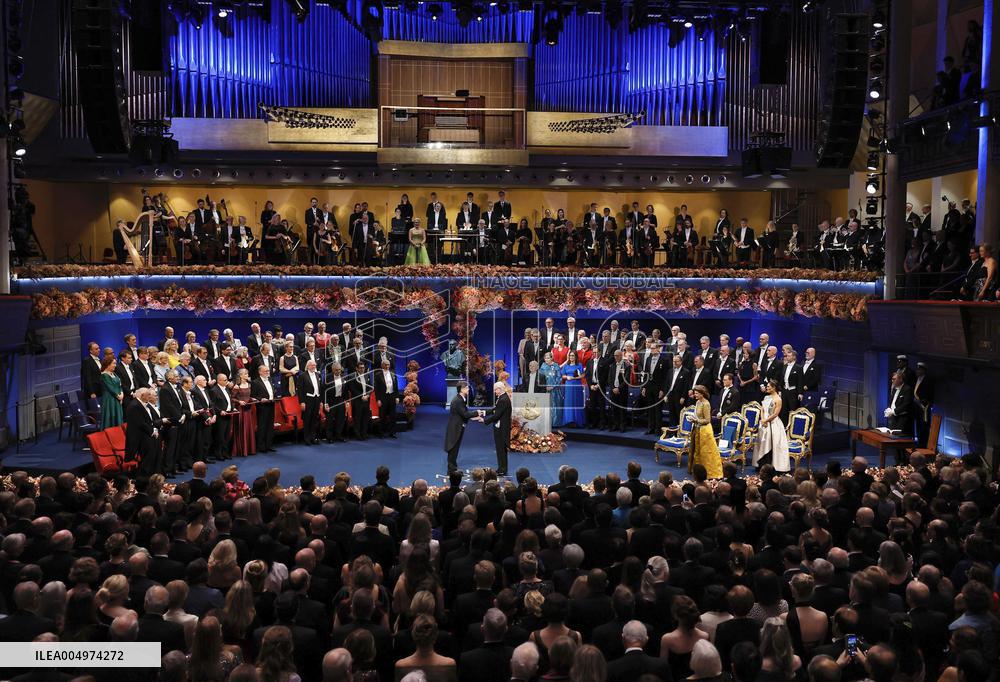 Nobel award ceremony