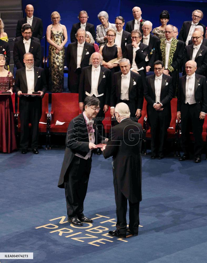 Nobel award ceremony