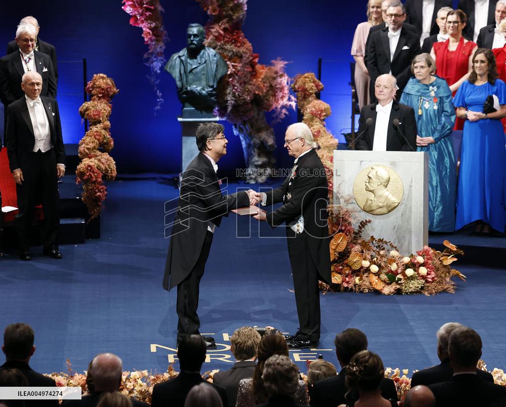 Nobel award ceremony