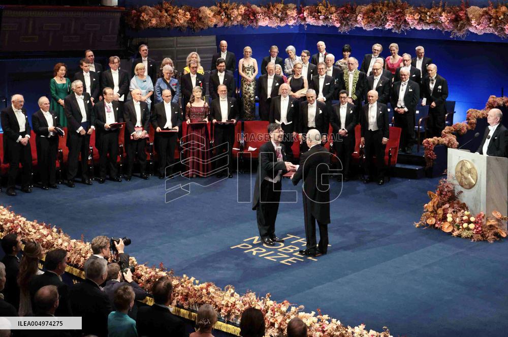 Nobel award ceremony