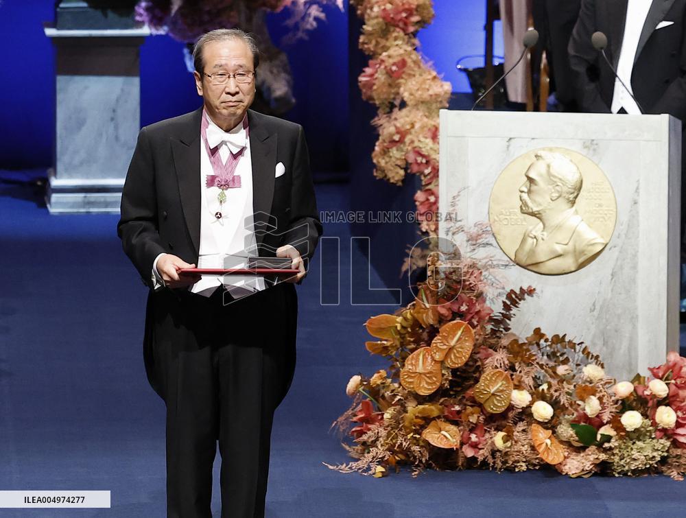 Nobel award ceremony