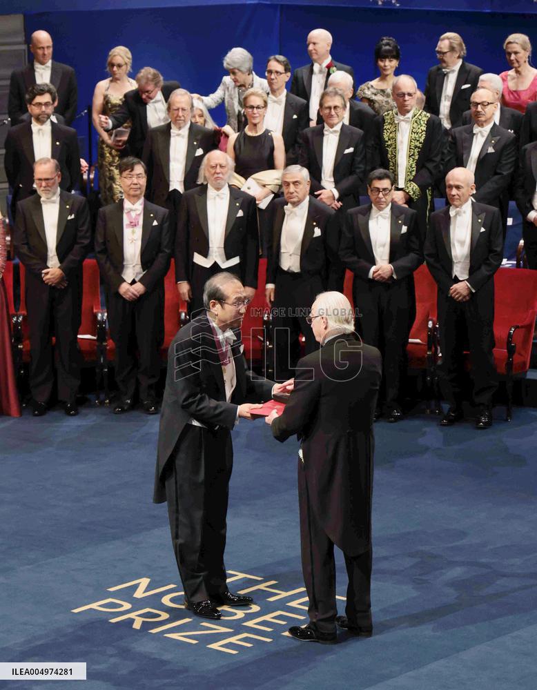 Nobel award ceremony