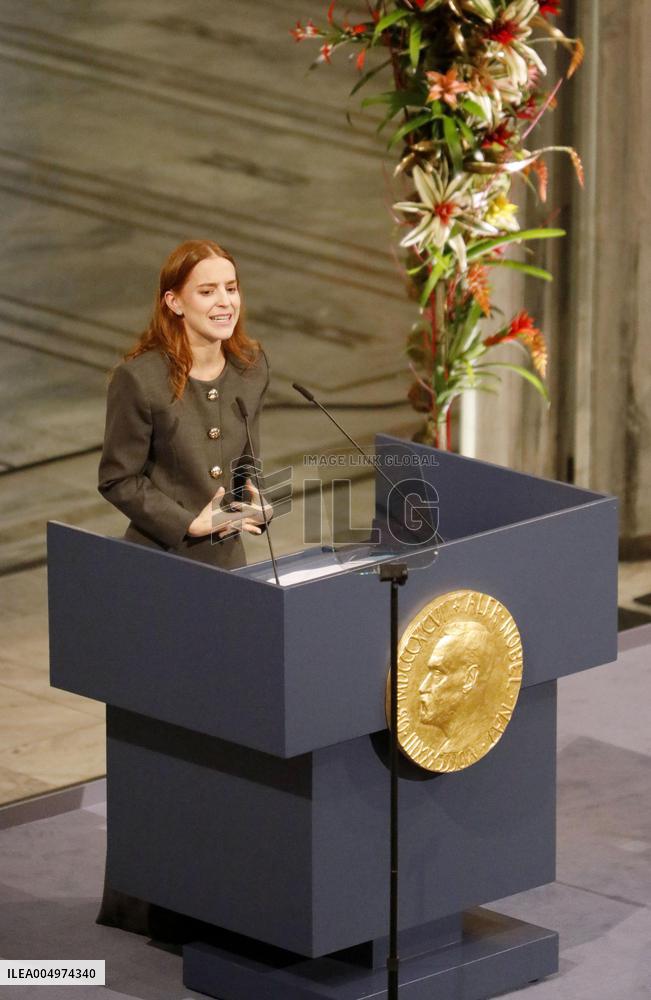 Nobel award ceremony