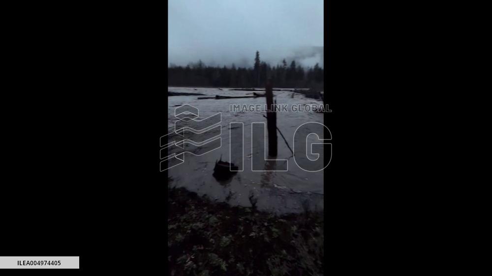 US: Atmospheric River Brings Major Flooding in Western Washington 2