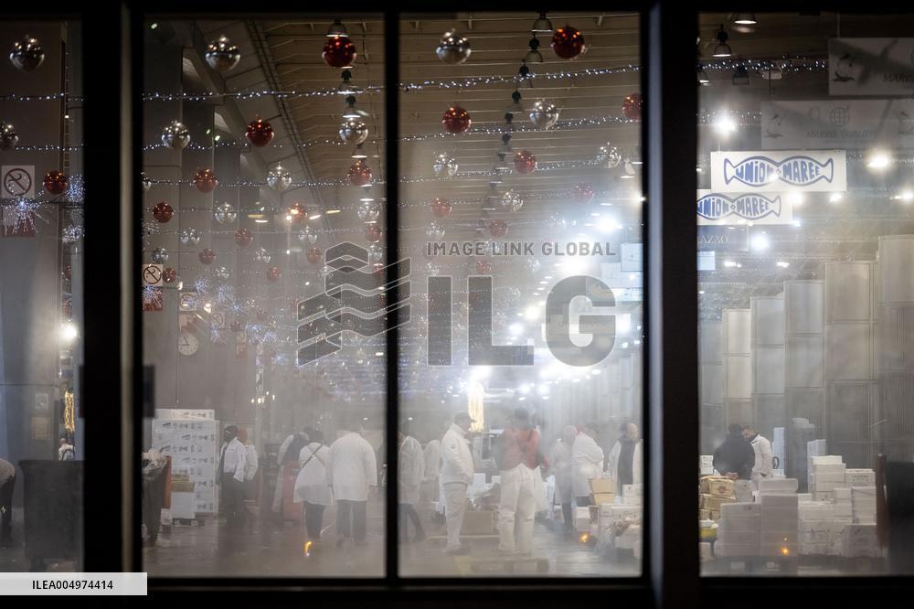 Christmas press visit to the Rungis International Market