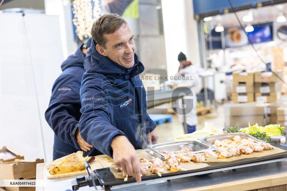 Christmas press visit to the Rungis International Market