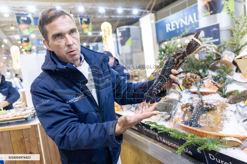 Christmas press visit to the Rungis International Market