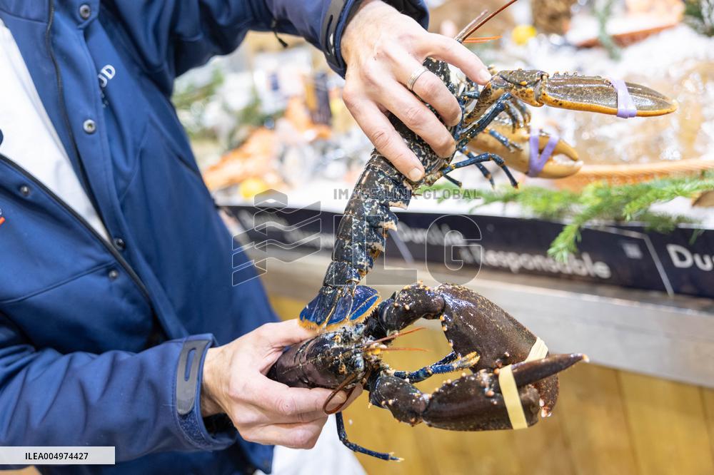 Christmas press visit to the Rungis International Market