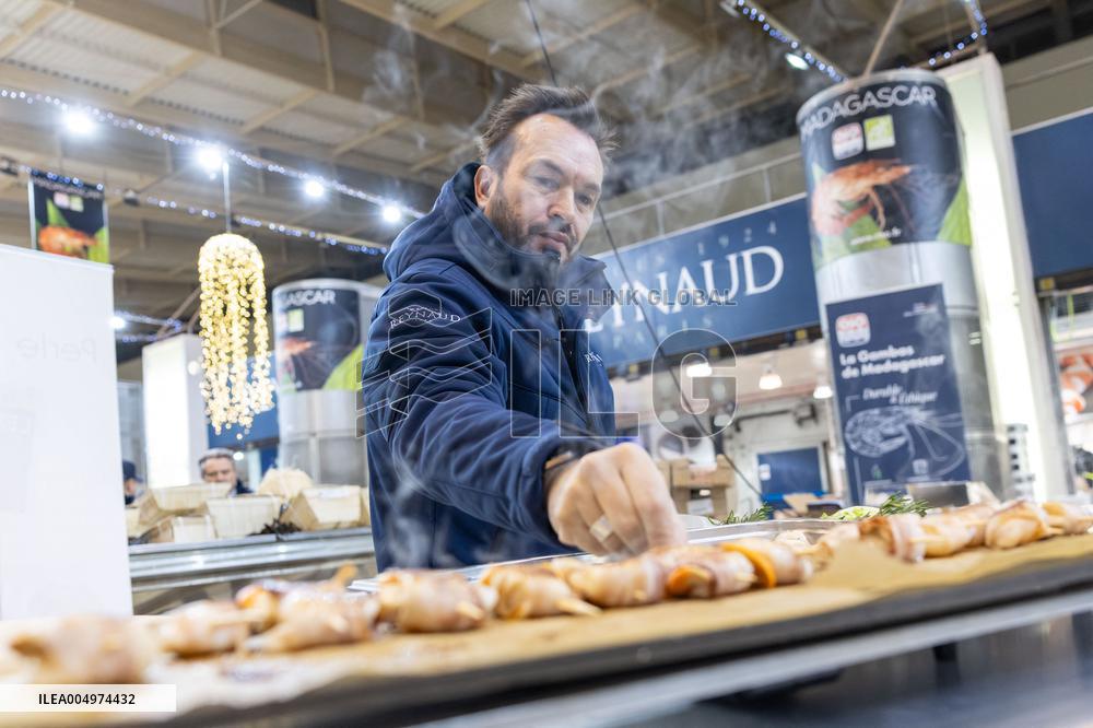 Christmas press visit to the Rungis International Market