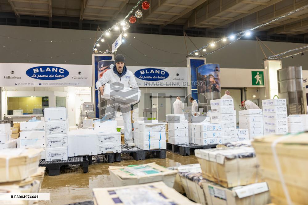 Christmas press visit to the Rungis International Market