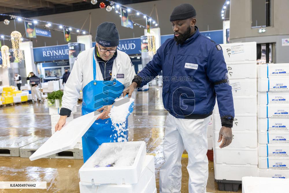 Christmas press visit to the Rungis International Market