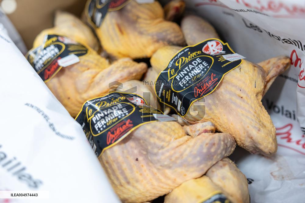 Christmas press visit to the Rungis International Market