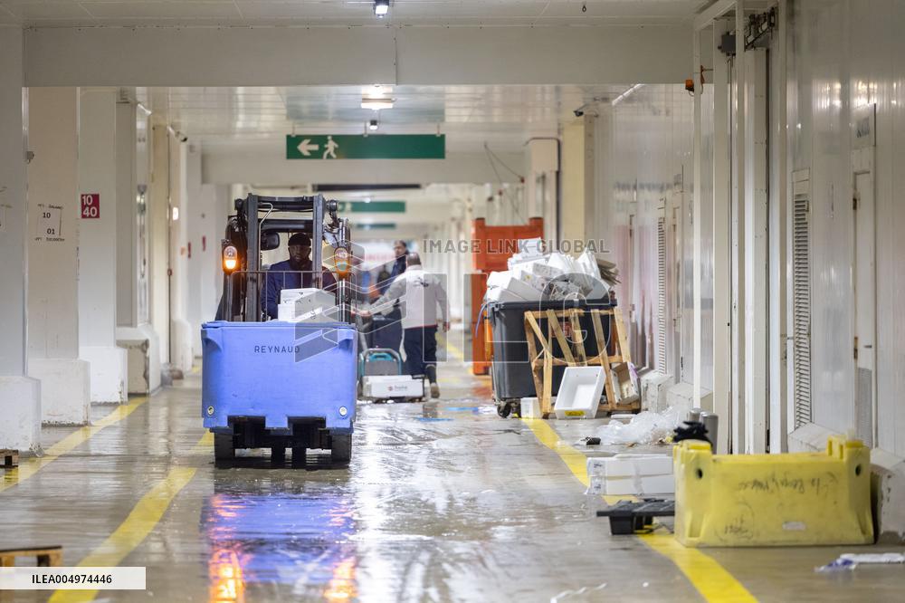 Christmas press visit to the Rungis International Market