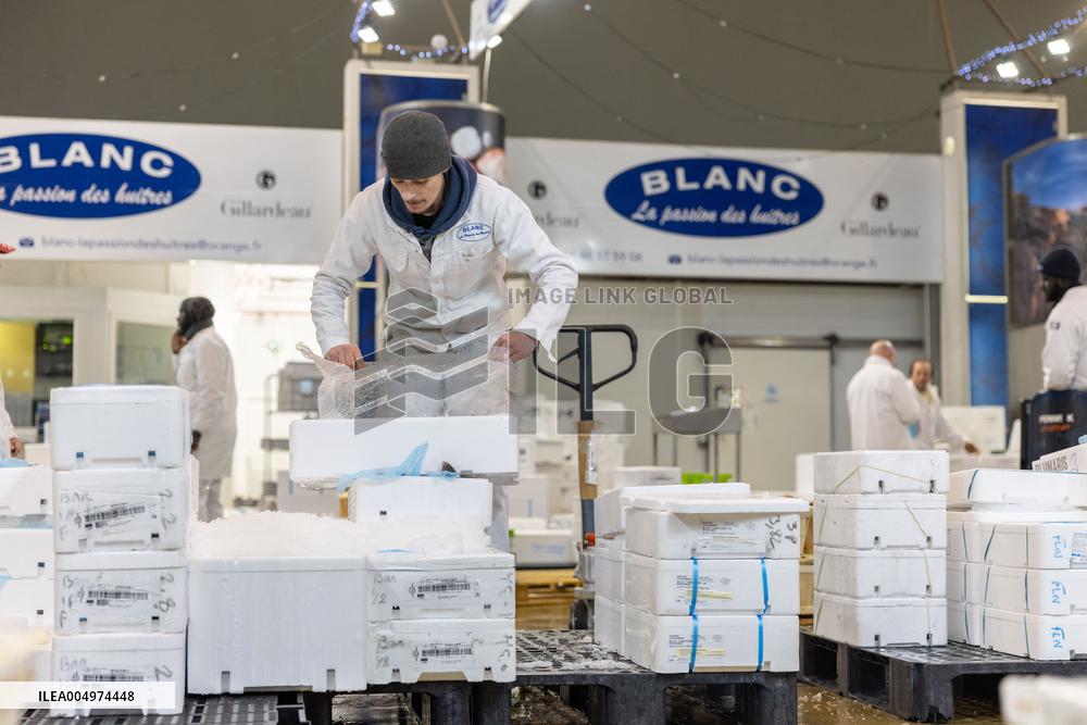 Christmas press visit to the Rungis International Market