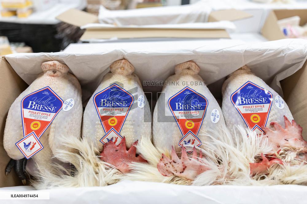 Christmas press visit to the Rungis International Market