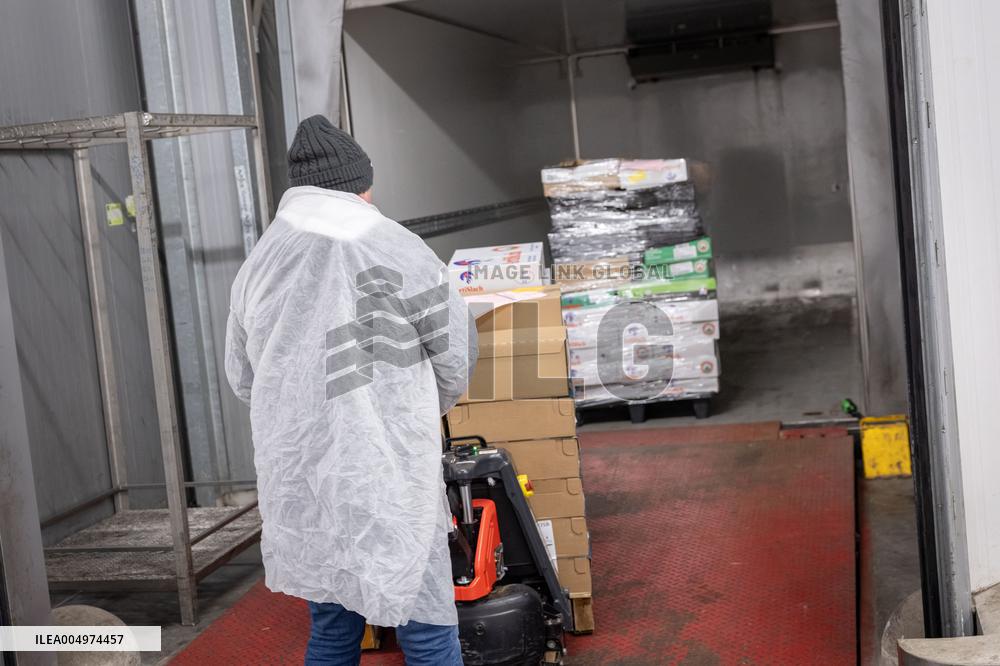 Christmas press visit to the Rungis International Market