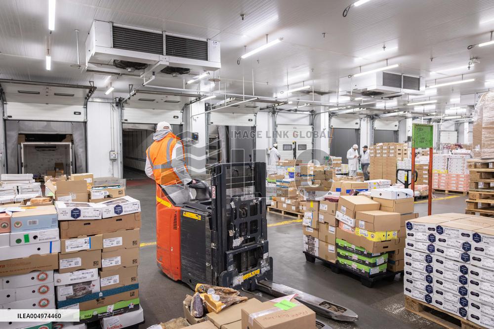 Christmas press visit to the Rungis International Market