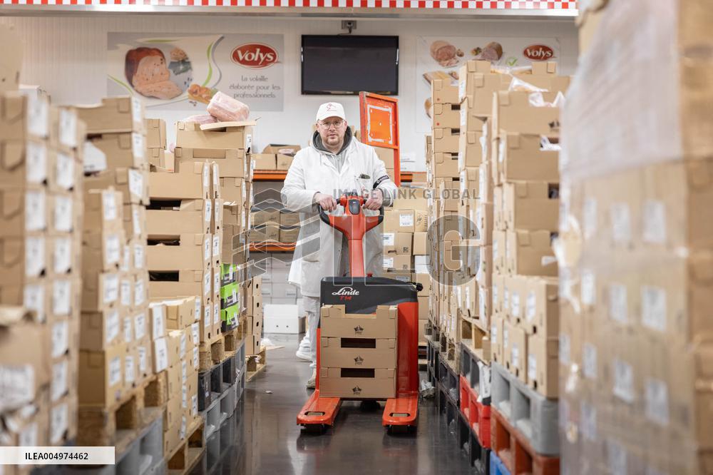 Christmas press visit to the Rungis International Market