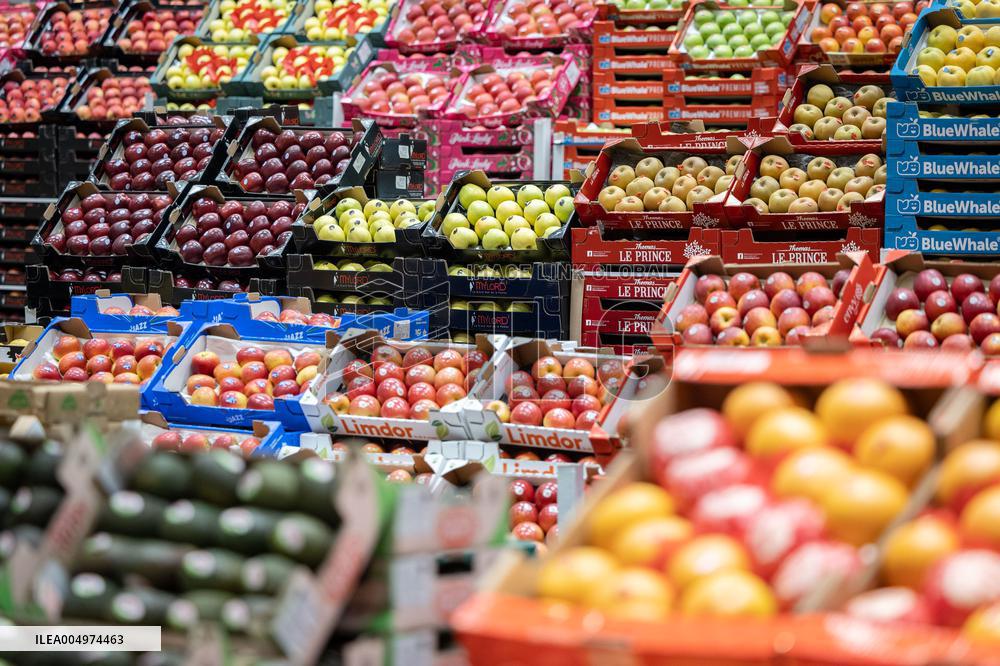 Christmas press visit to the Rungis International Market