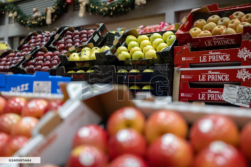 Christmas press visit to the Rungis International Market