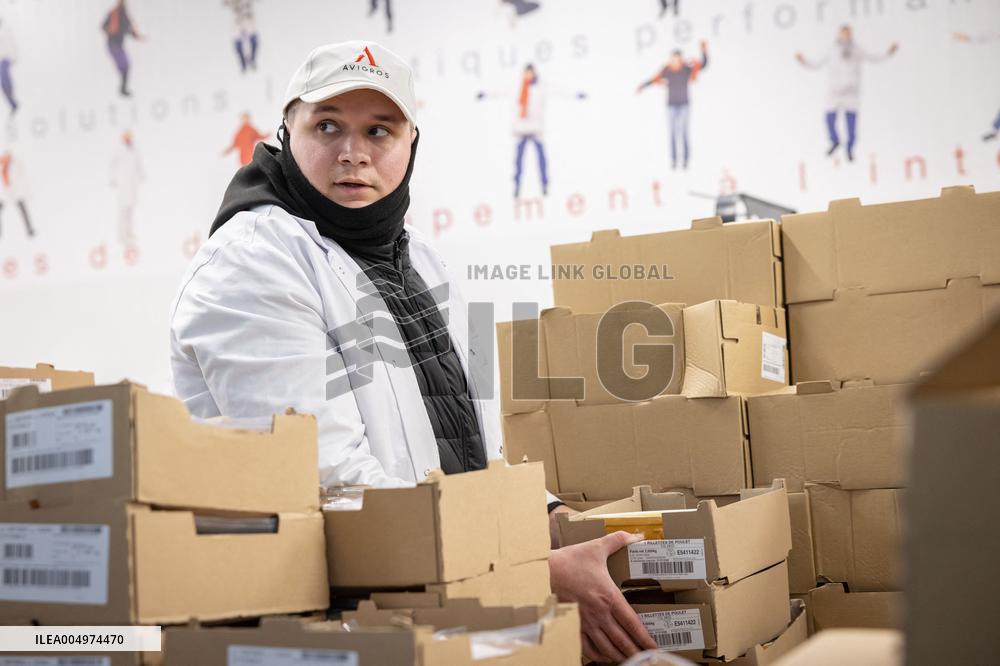 Christmas press visit to the Rungis International Market