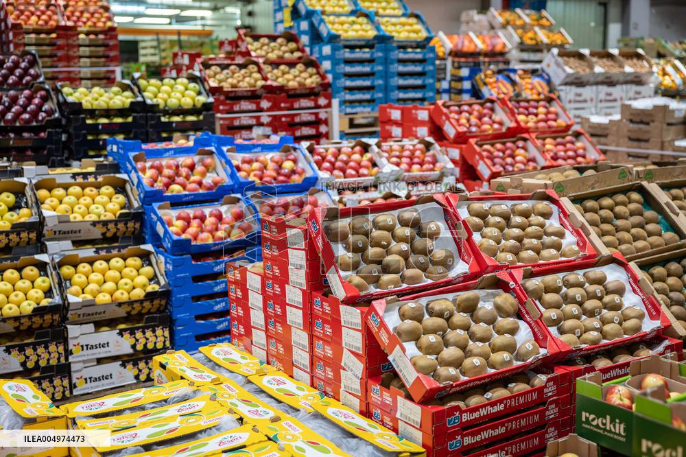 Christmas press visit to the Rungis International Market