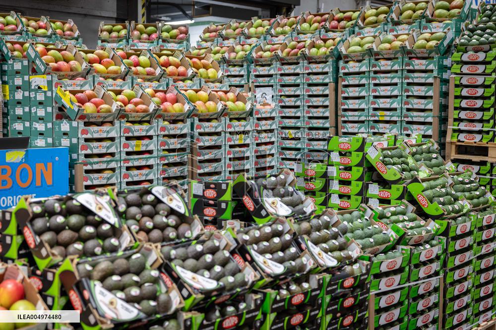 Christmas press visit to the Rungis International Market