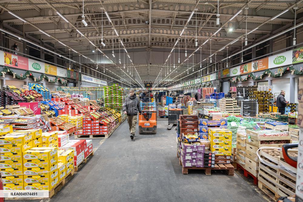 Christmas press visit to the Rungis International Market