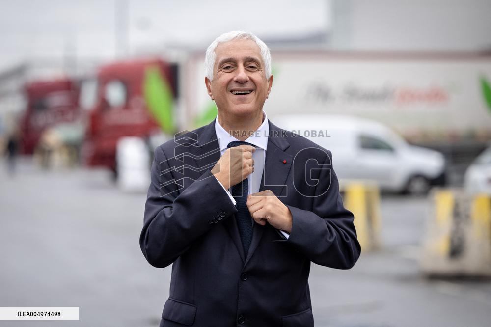 Christmas press visit to the Rungis International Market