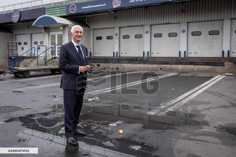 Christmas press visit to the Rungis International Market